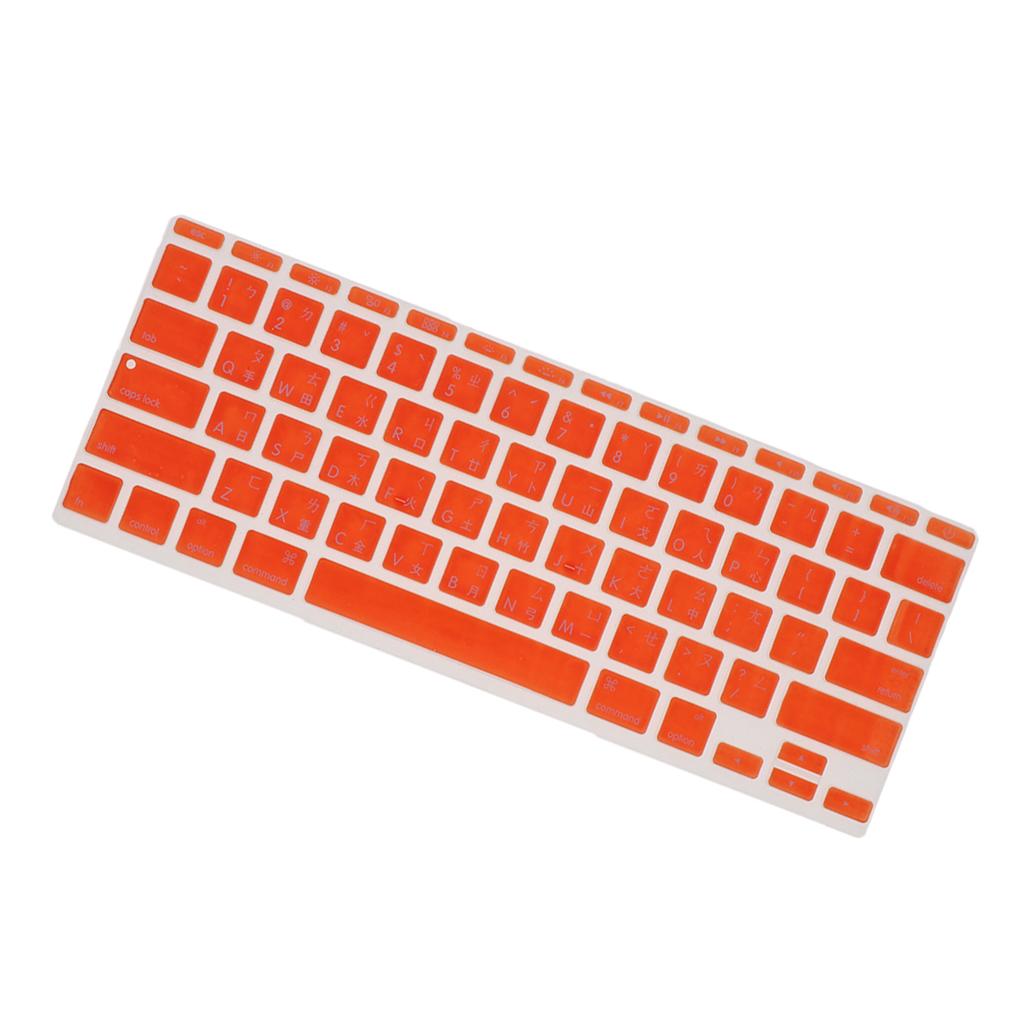 Traditional Taiwanese Phonetic Keyboard Film for US MackBook 11 Orange