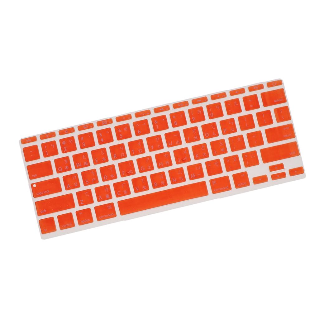Traditional Taiwanese Phonetic Keyboard Film for US MackBook 11 Orange
