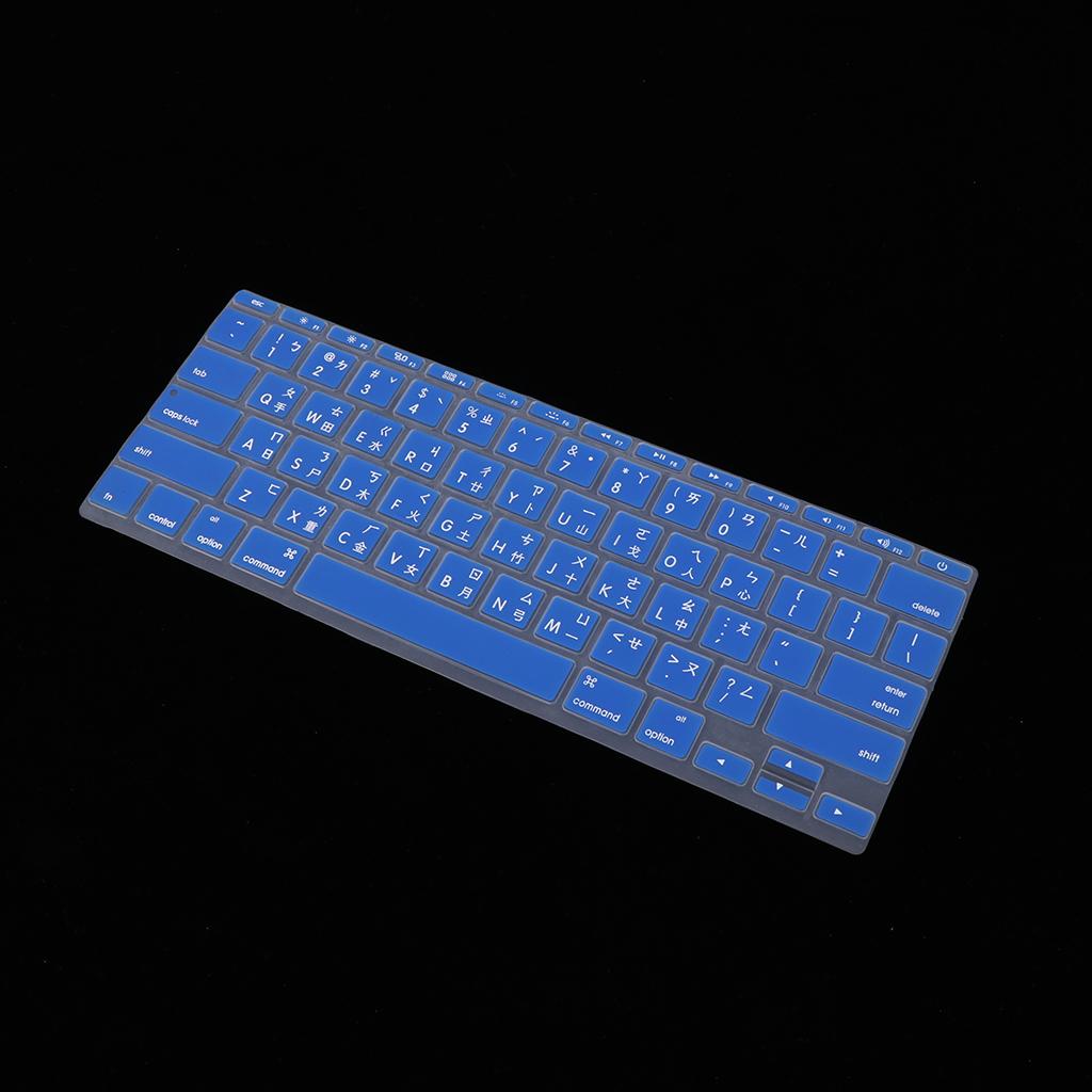 Traditional Taiwanese Phonetic Keyboard Film for US MackBook 11 Blue