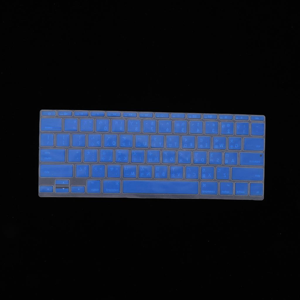Traditional Taiwanese Phonetic Keyboard Film for US MackBook 11 Blue