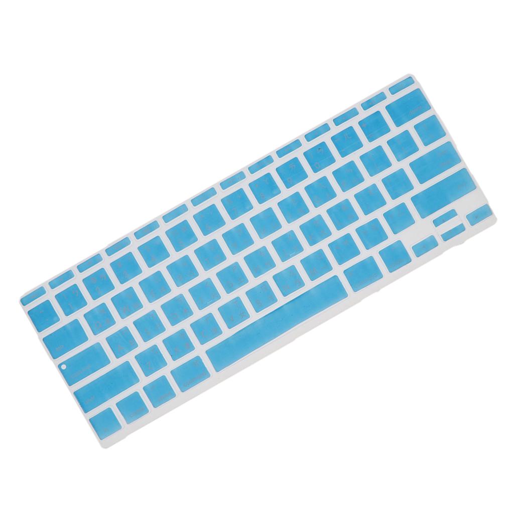 Traditional Taiwanese Phonetic Keyboard Film for US MackBook 11 Peacock Blue
