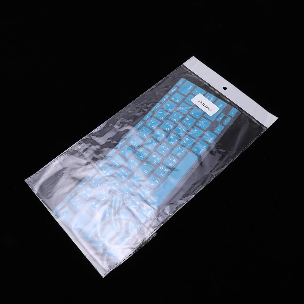Traditional Taiwanese Phonetic Keyboard Film for US MackBook 11 Peacock Blue