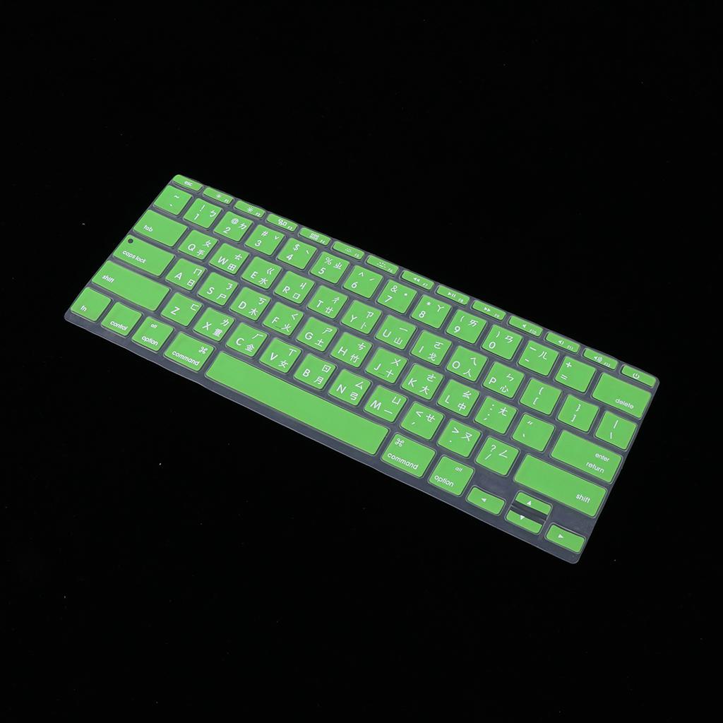 Traditional Taiwanese Phonetic Keyboard Film for US MackBook 11 Green