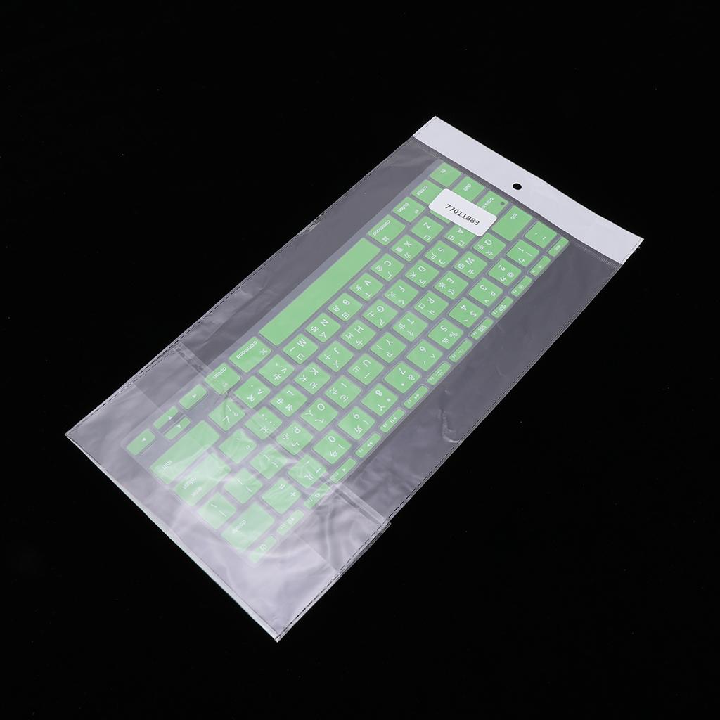 Traditional Taiwanese Phonetic Keyboard Film for US MackBook 11 Green