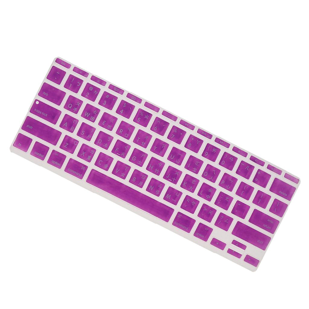 Traditional Taiwanese Phonetic Keyboard Film for US MackBook 11 Purple
