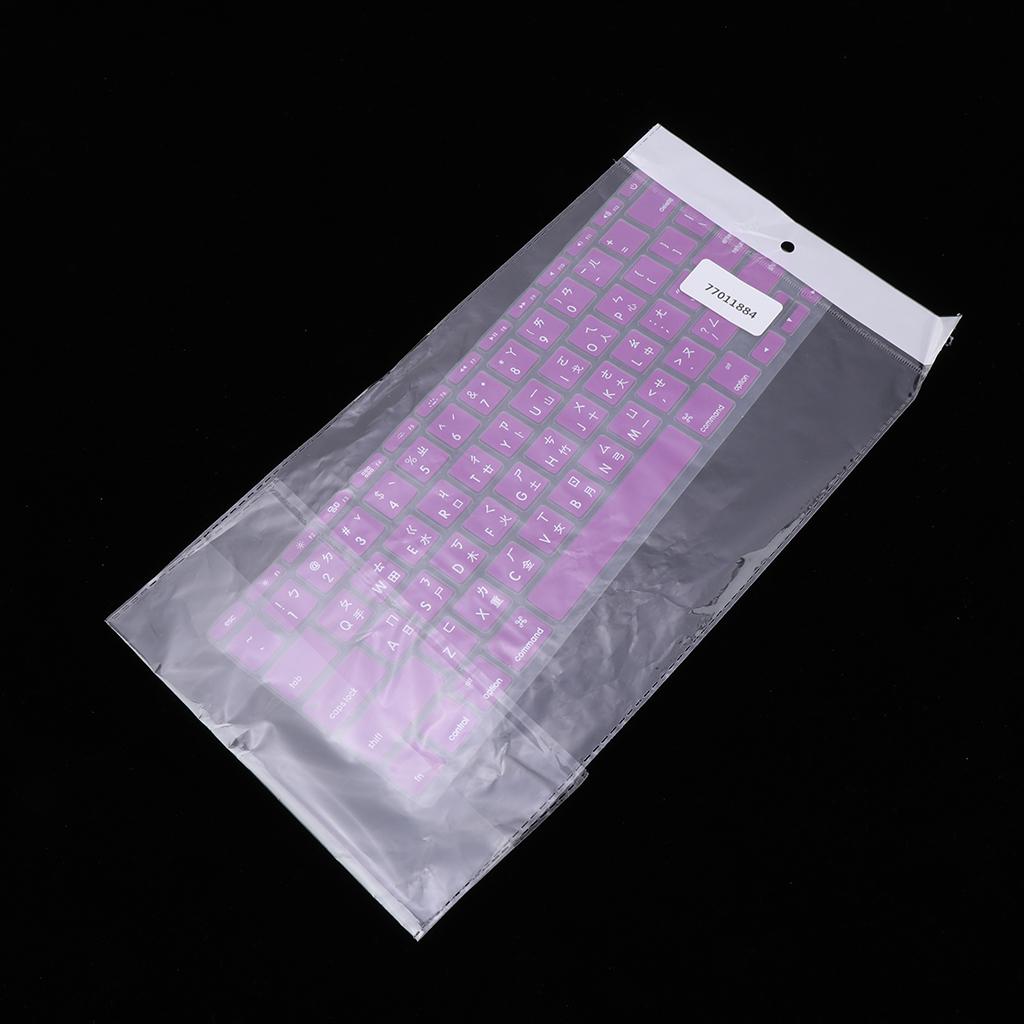 Traditional Taiwanese Phonetic Keyboard Film for US MackBook 11 Purple
