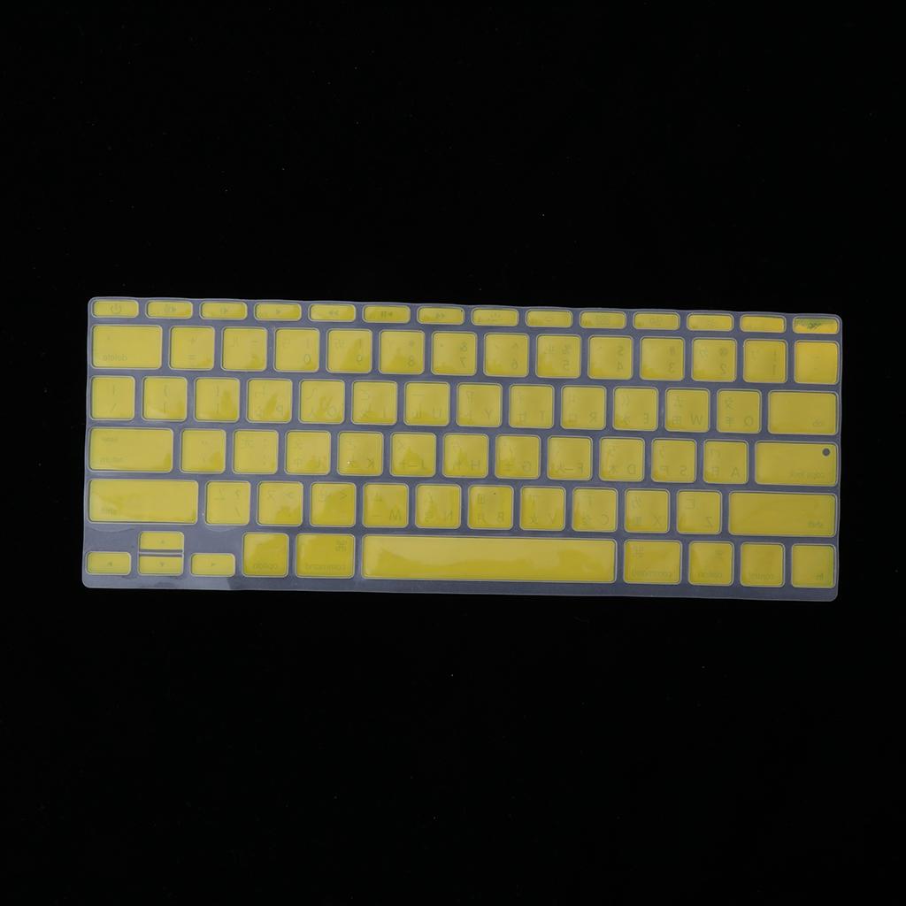 Traditional Taiwanese Phonetic Keyboard Film for US MackBook 11 Yellow
