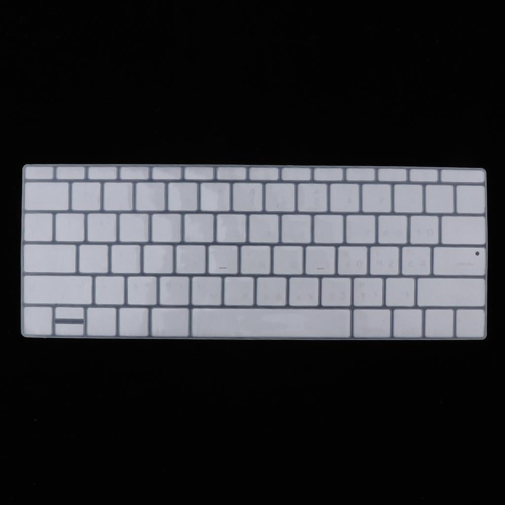 Traditional Chinese Silicone Keyboard Cover Skin for Macbook Silver