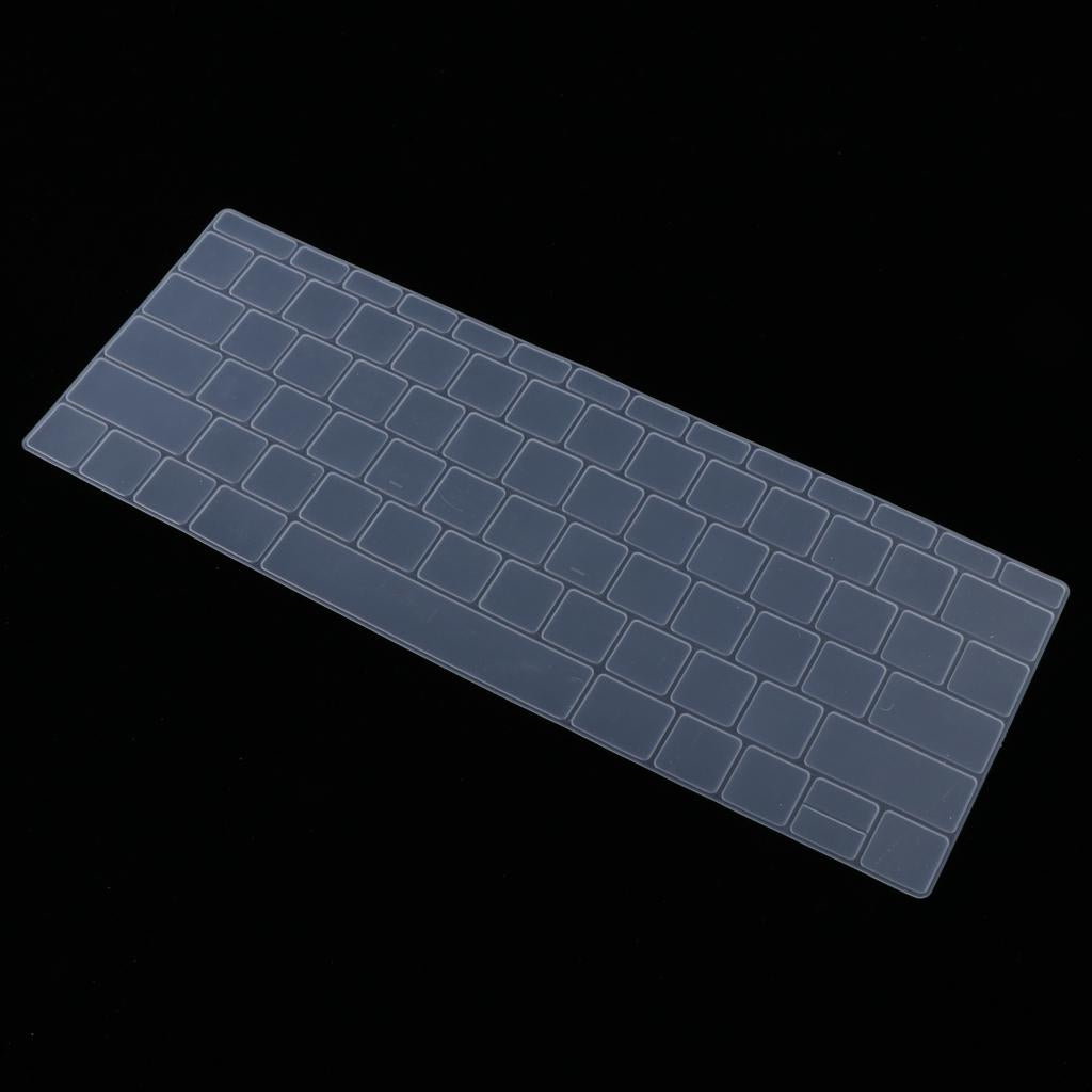 Ultra Thin Silicone Keyboard Cover Skin Protector for Macbook Transparency