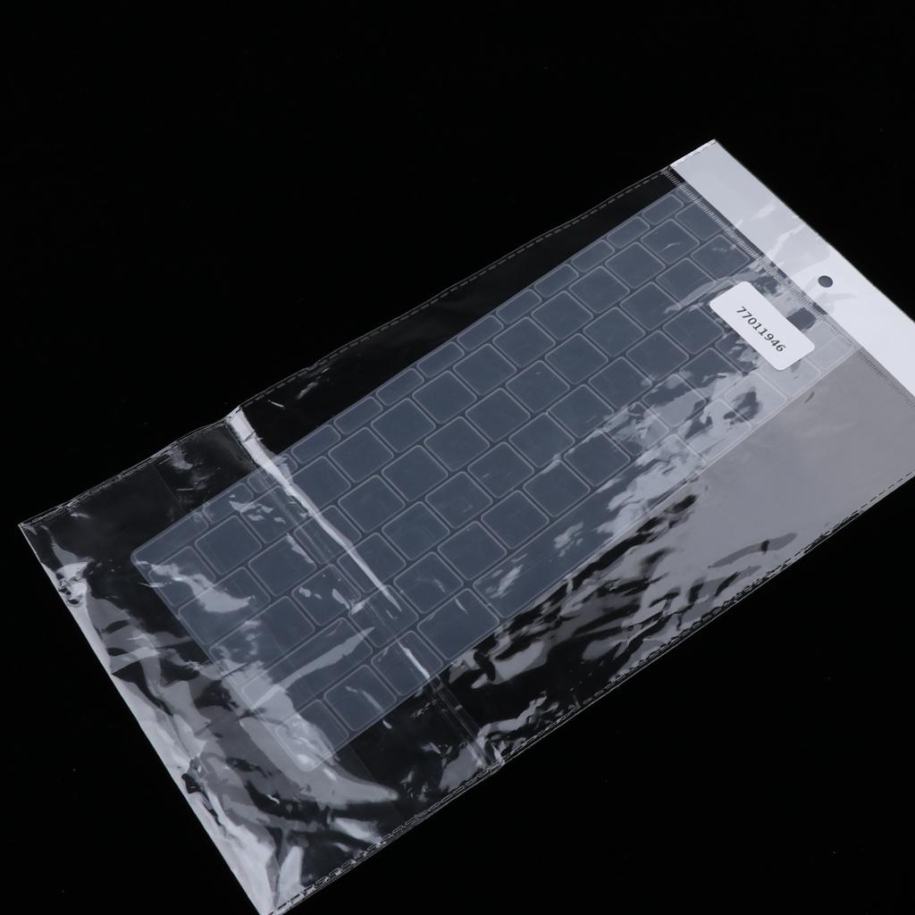 Ultra Thin Silicone Keyboard Cover Skin Protector for Macbook Transparency