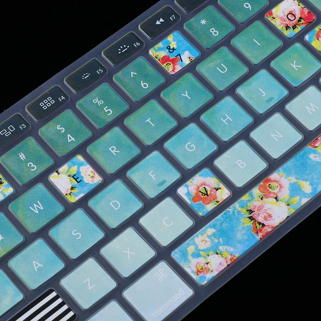 Ultra Thin Silicone Keyboard Cover Skin Protector 13 Inch Air Pro Retina-C8 13 Inch Air Pro Retina-C9