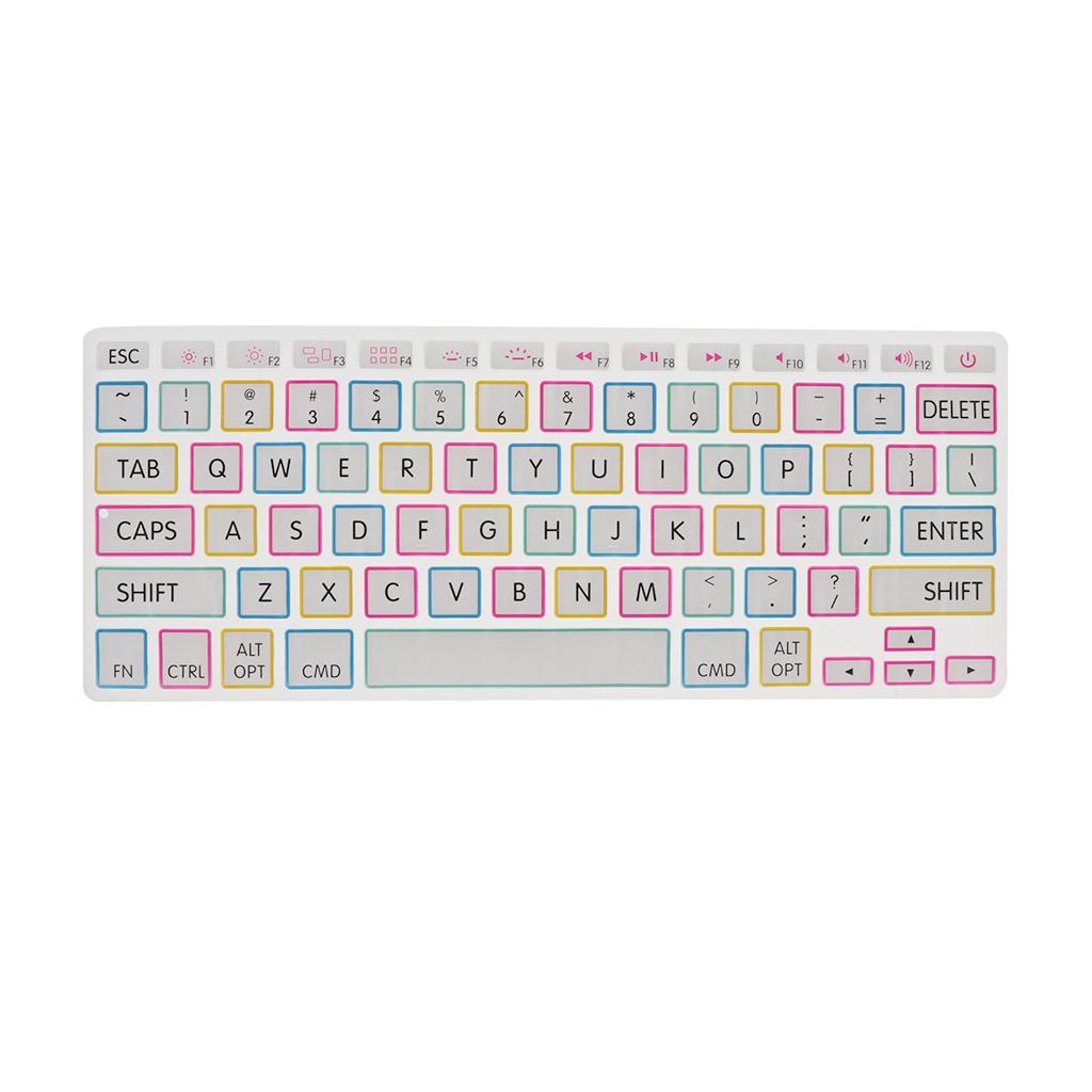 Ultra Thin Silicone Keyboard Cover Skin Protector 13 Inch Air Pro Retina-B3 13 Inch Air Pro Retina-B7