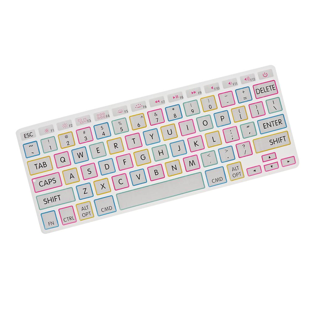 Ultra Thin Silicone Keyboard Cover Skin Protector 13 Inch Air Pro Retina-B3 13 Inch Air Pro Retina-B7