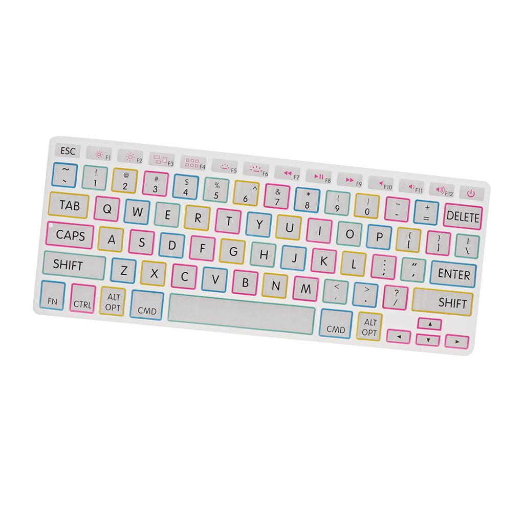 Ultra Thin Silicone Keyboard Cover Skin Protector 13 Inch Air Pro Retina-B3 13 Inch Air Pro Retina-B7
