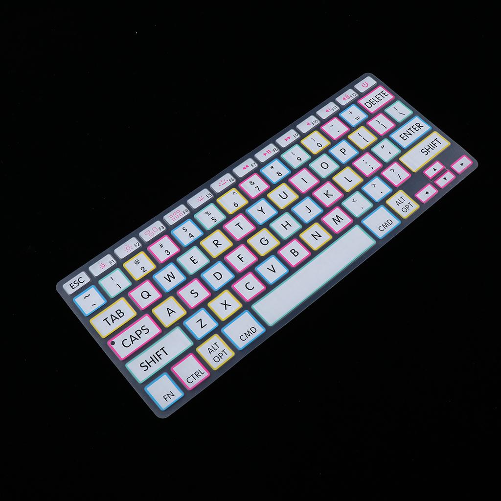 Ultra Thin Silicone Keyboard Cover Skin Protector 13 Inch Air Pro Retina-B3 13 Inch Air Pro Retina-B7