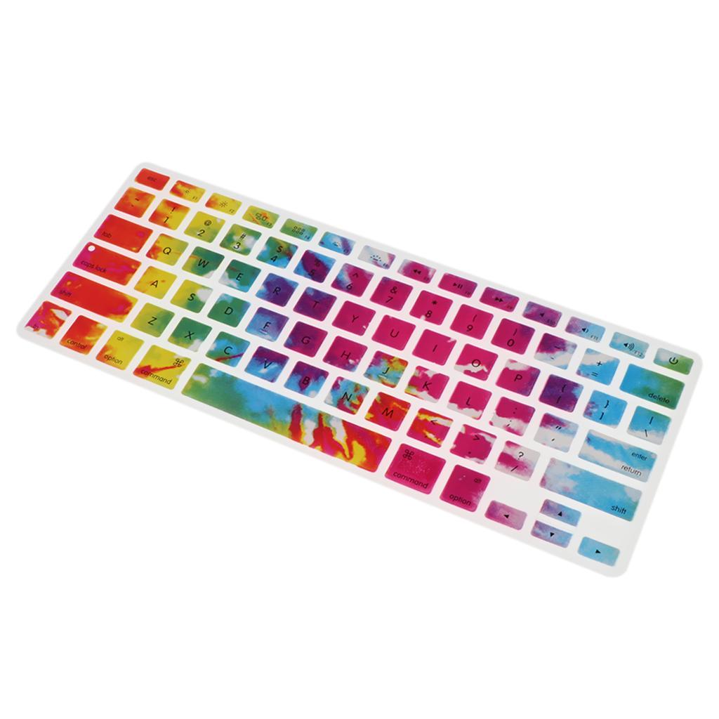 Ultra Thin Silicone Keyboard Cover Skin Protector 13 Inch Air Pro Retina-B13 13 Inch Air Pro Retina-B21