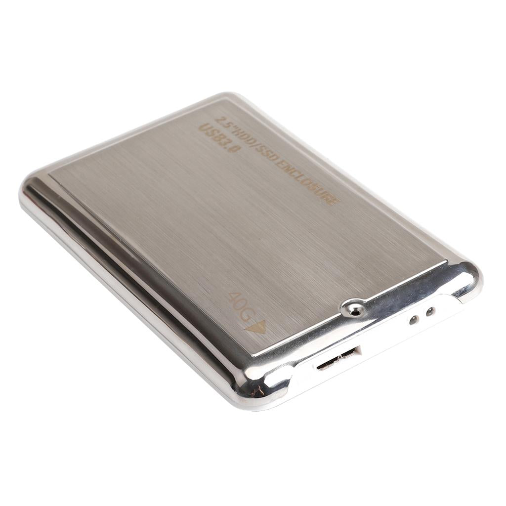 40GB 2.5 Inch Desktop/Laptop Micro B HDD SSD with Enclosure