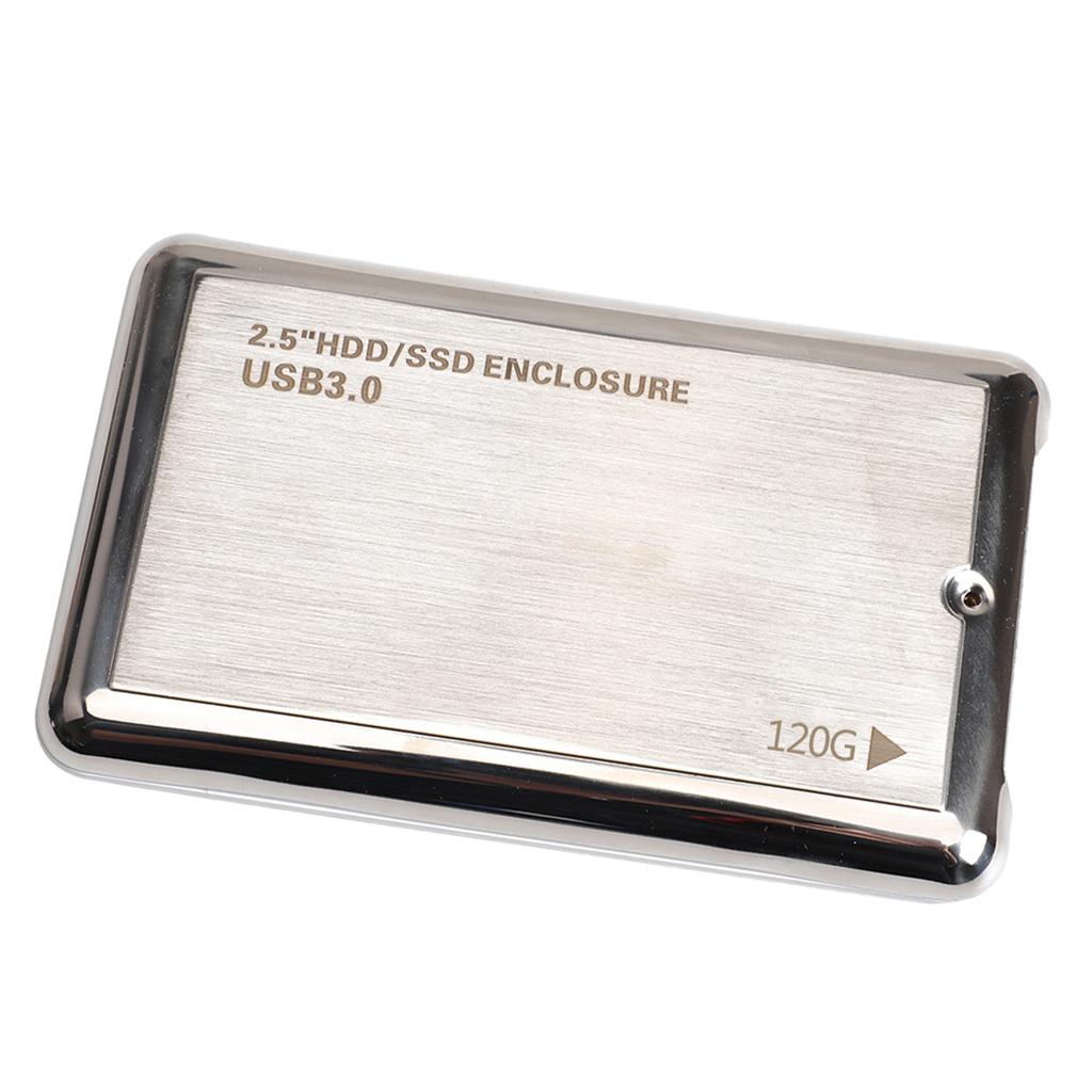 2.5 Inch Desktop/Laptop Micro B HDD SSD with Enclosure 120G