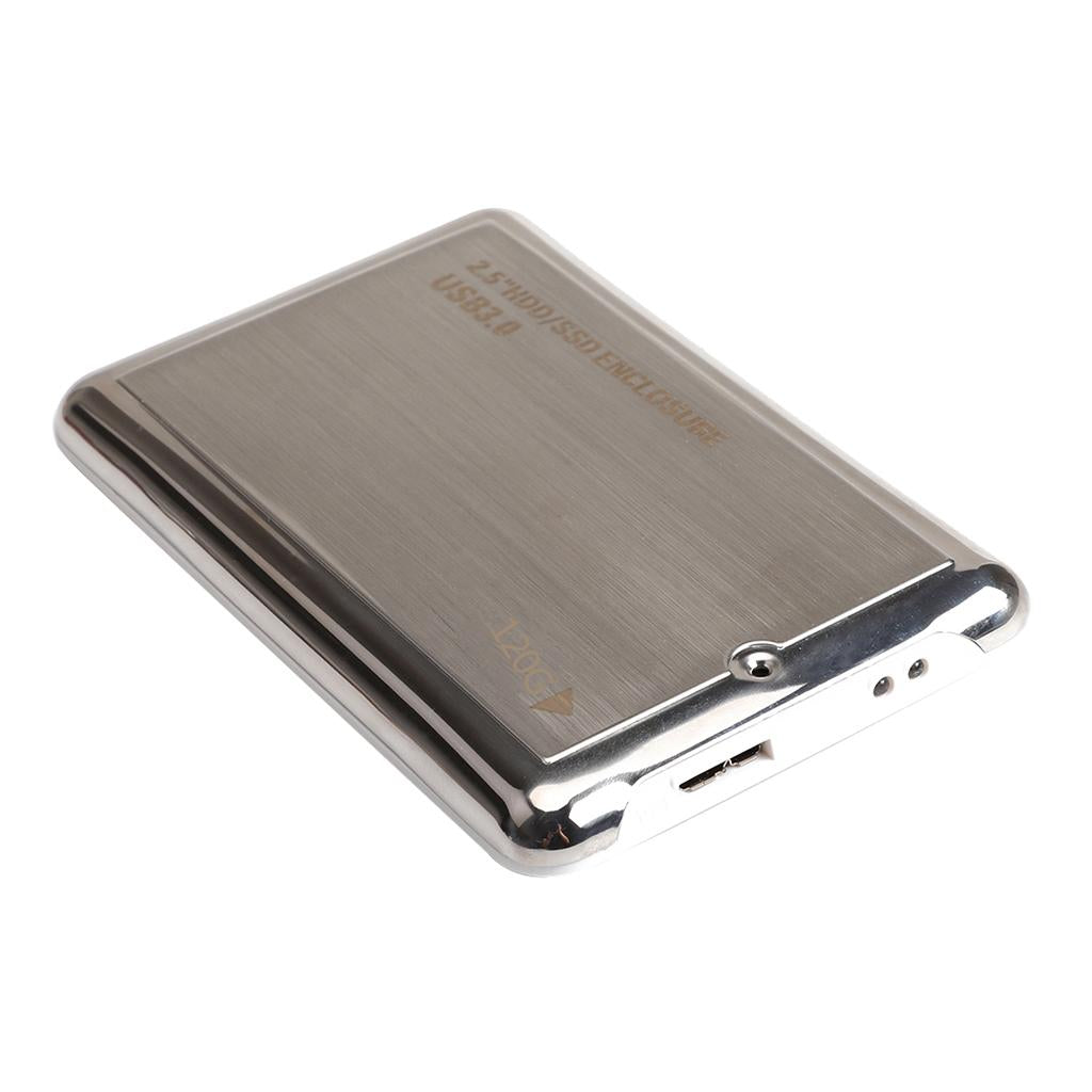 2.5 Inch Desktop/Laptop Micro B HDD SSD with Enclosure 120G