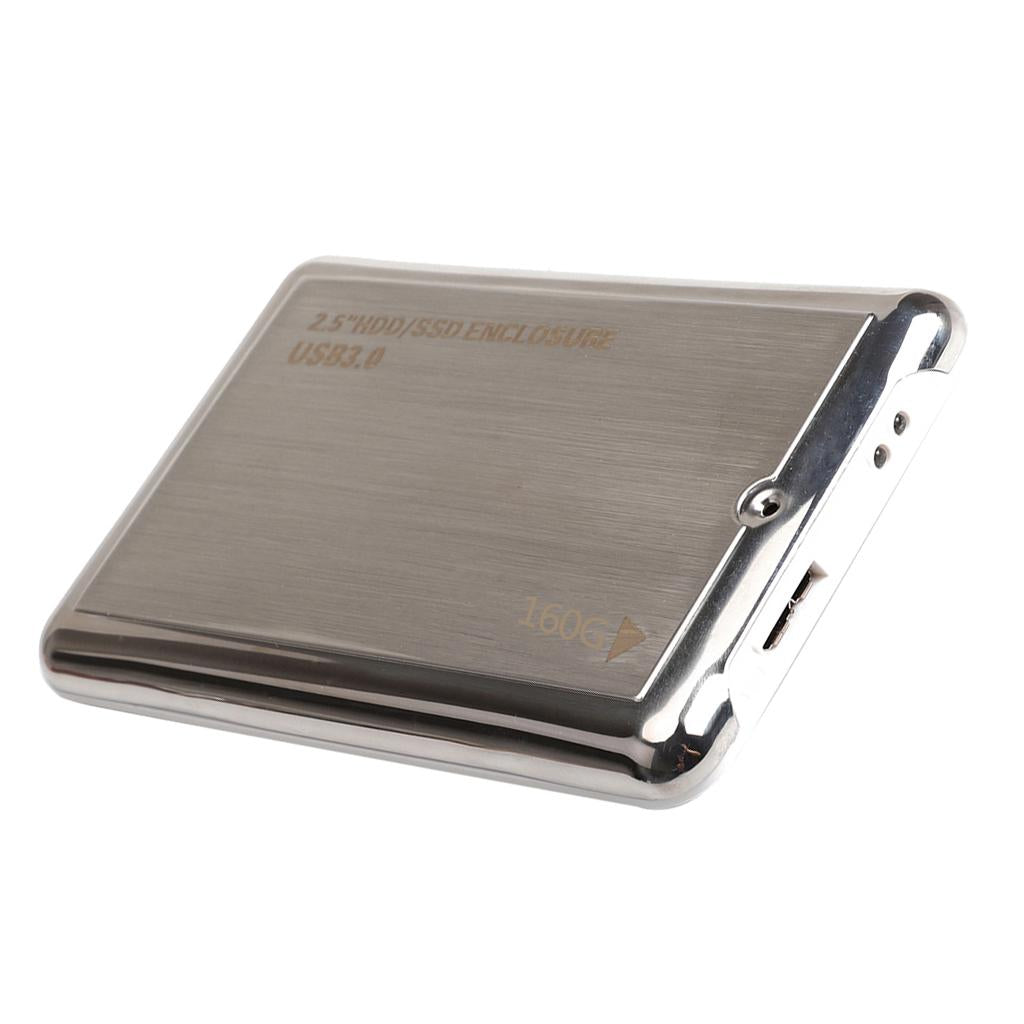 2.5 Inch Desktop/Laptop Micro B HDD SSD with Enclosure 160G