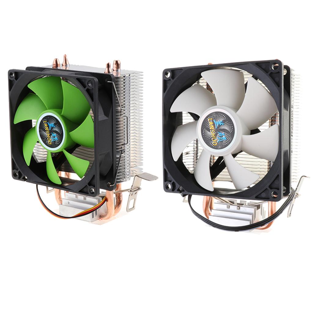 80mm Hydraulic Desktop Computer Cooling Fans CPU Heat Radiator Fan 12V Green
