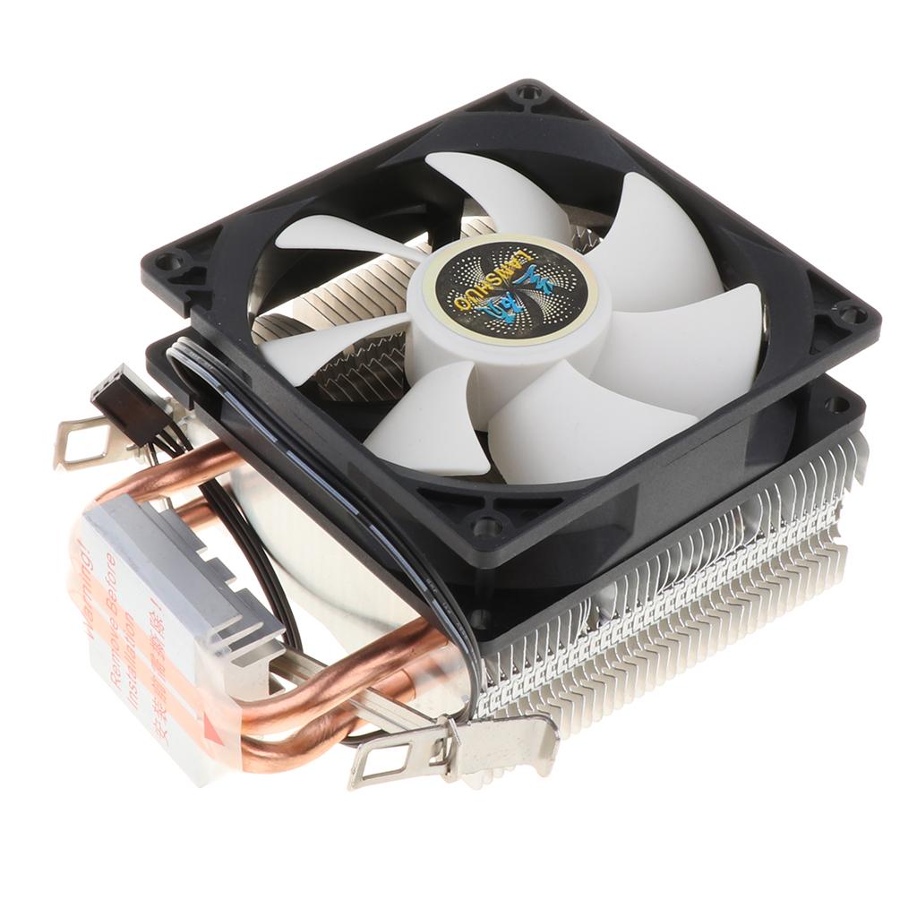 80mm Hydraulic Desktop Computer Cooling Fans CPU Heat Radiator Fan 12V Gray