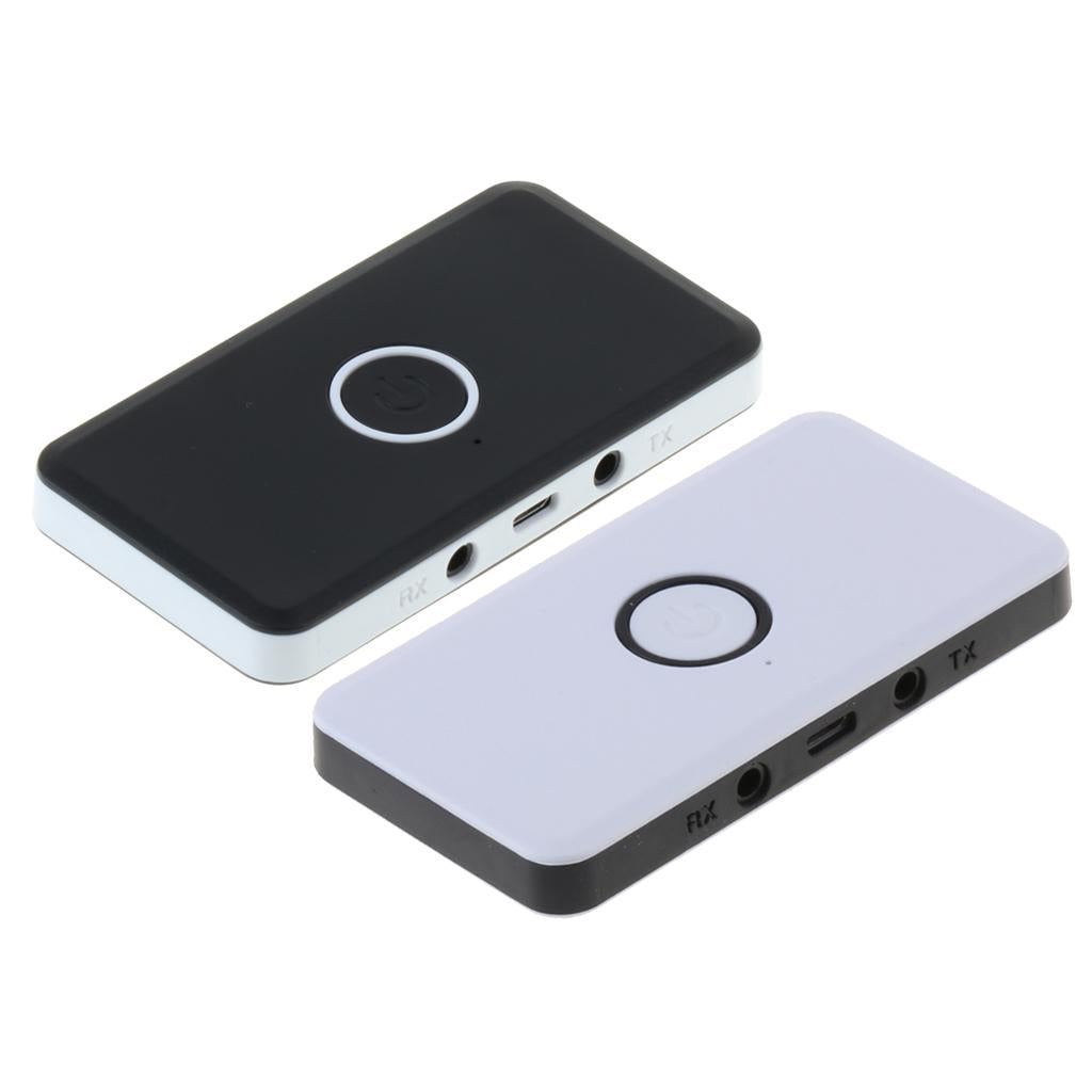 2 in 1 Bluetooth Audio Adapter Transmitter/Receiver with Micro USB Black