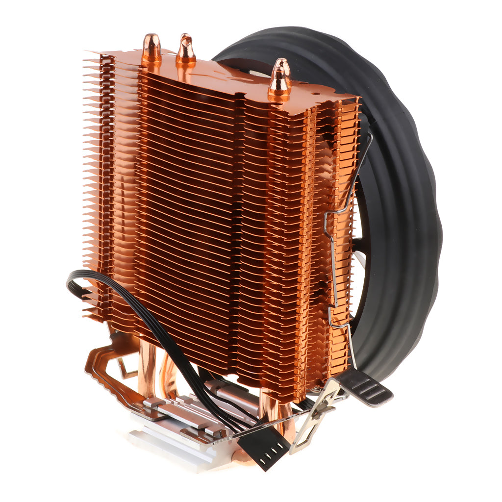 120mm Quiet Computer CPU Cooling Fan 3 Pin Wire LED CPU Cooler Colorful