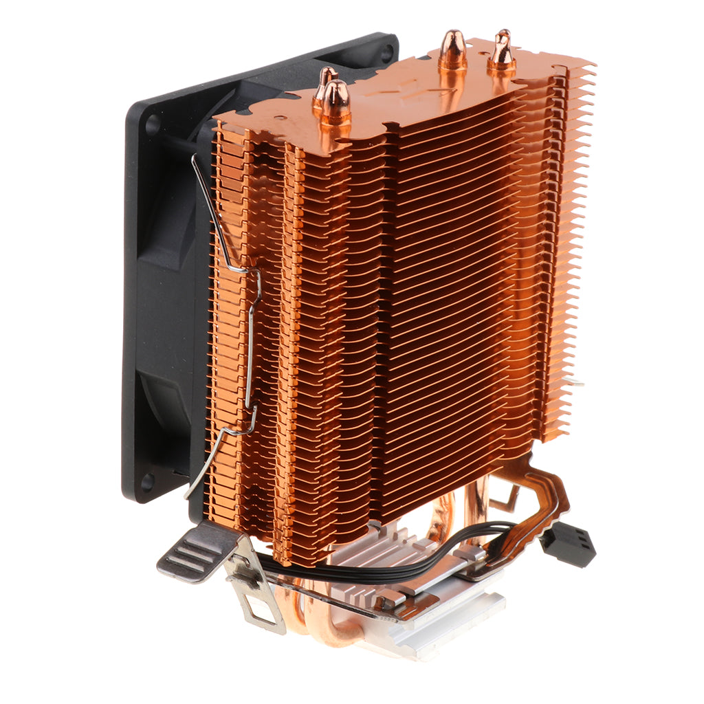 90mm Quiet Computer CPU Cooling Fan 3 Pin Wire LED CPU Cooler 5 Color