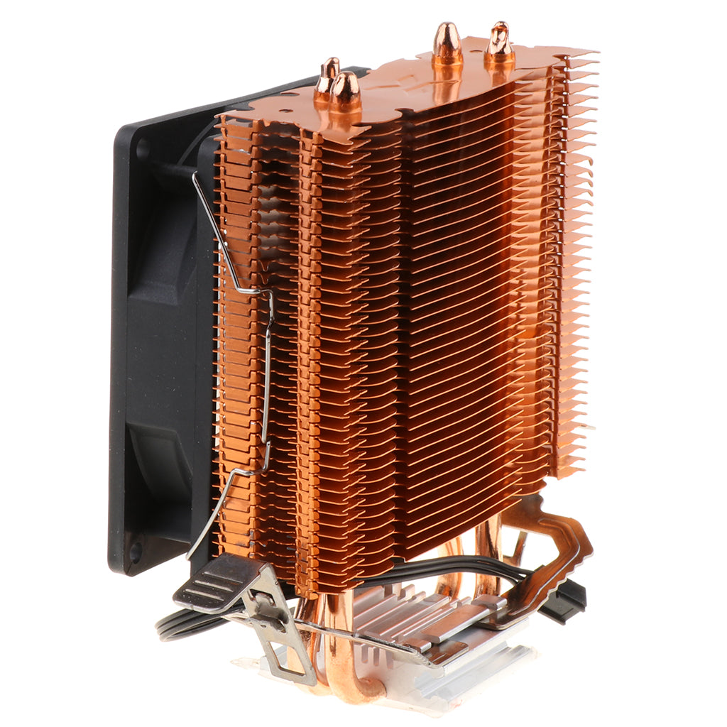 90mm Quiet Computer CPU Cooling Fan 3 Pin Wire LED CPU Cooler 7 Color