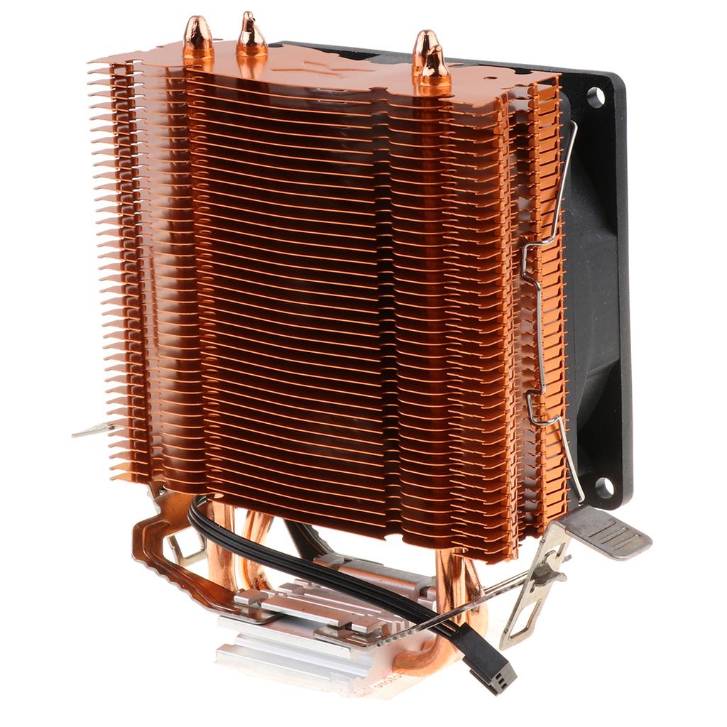 90mm Quiet Computer CPU Cooling Fan 3 Pin Wire LED CPU Cooler Colorful