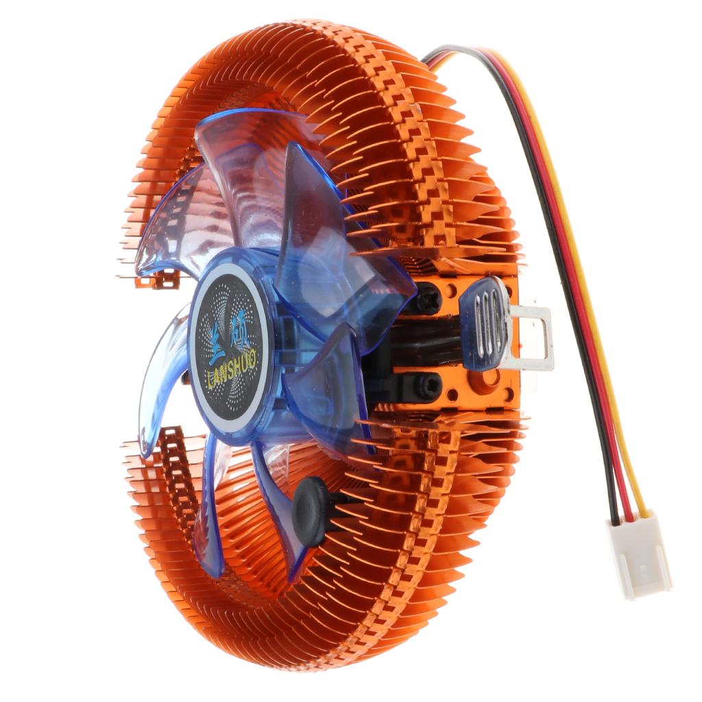 CPU Cooler Fan for Computer 12VDC with 3Pin Cable