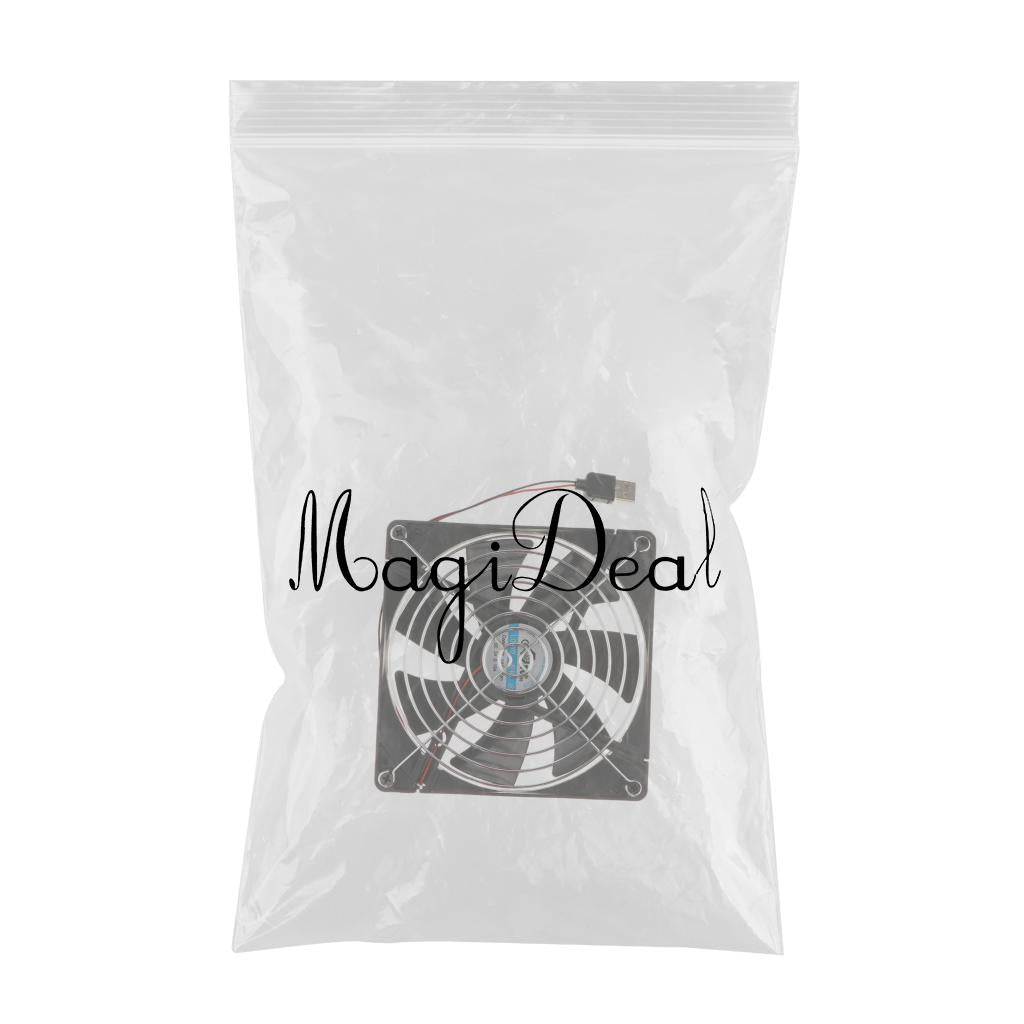 Mini TV Box Router Cooling Fan Silent 140mm 5V USB Power Quiet Cooler 14cm