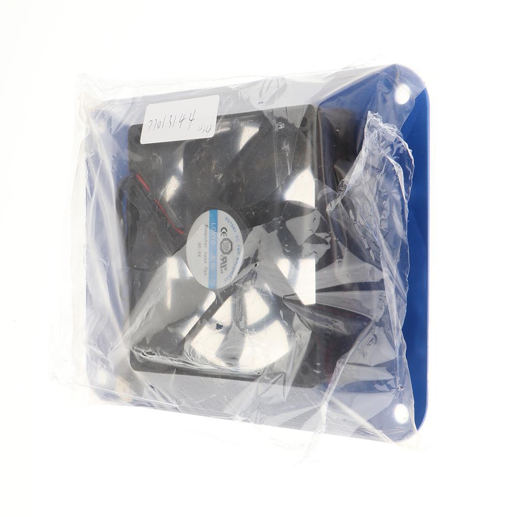 120mm 5V USB Silent Cooling Fan Fit for Router/Set-top Box Universal Blue