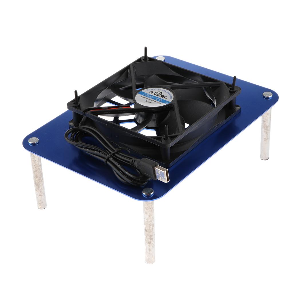 120mm 5V USB Silent Cooling Fan Fit for Router/Set-top Box Universal Blue