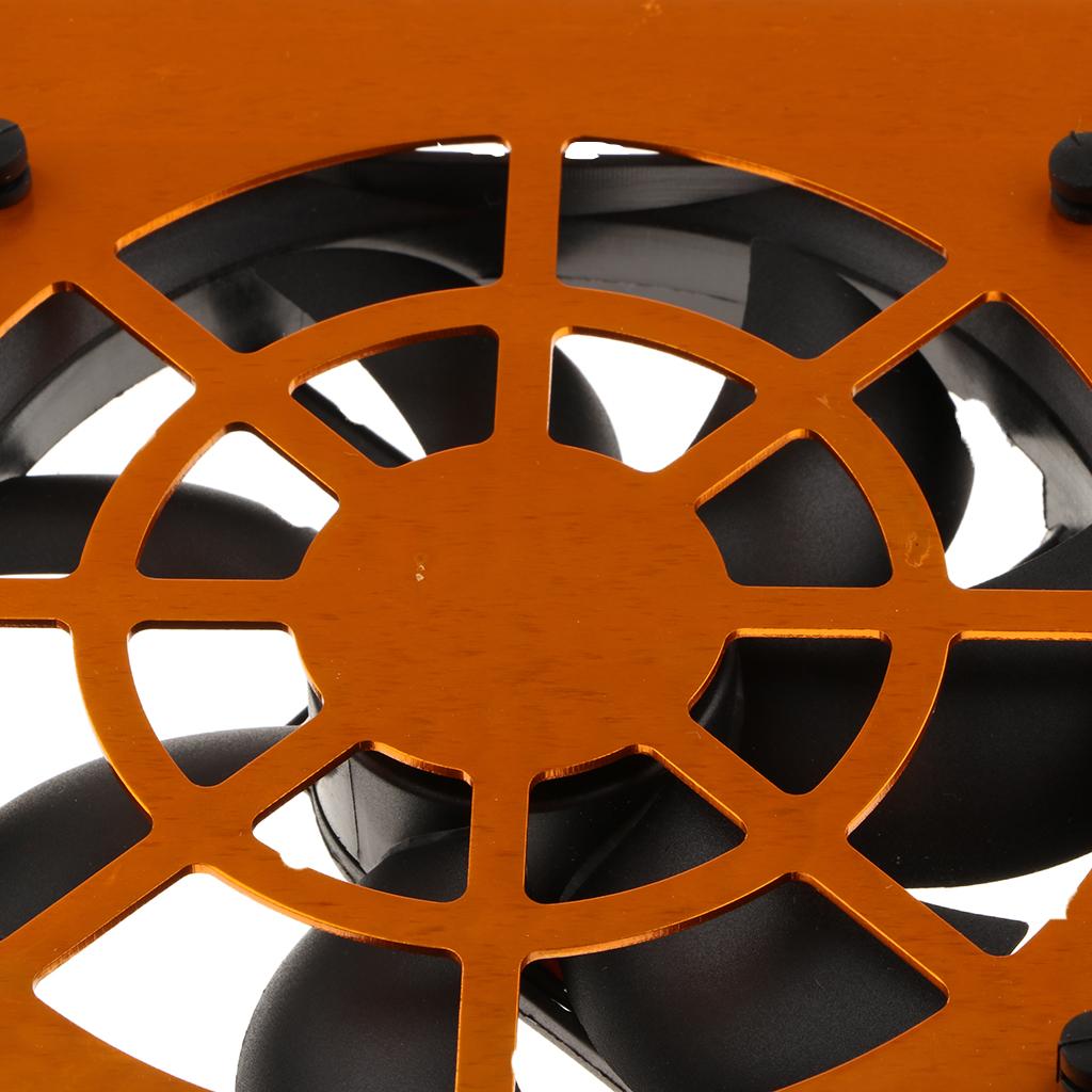 120mm 5V USB Silent Cooling Fan Fit for Router/Set-top Box Universal Gold