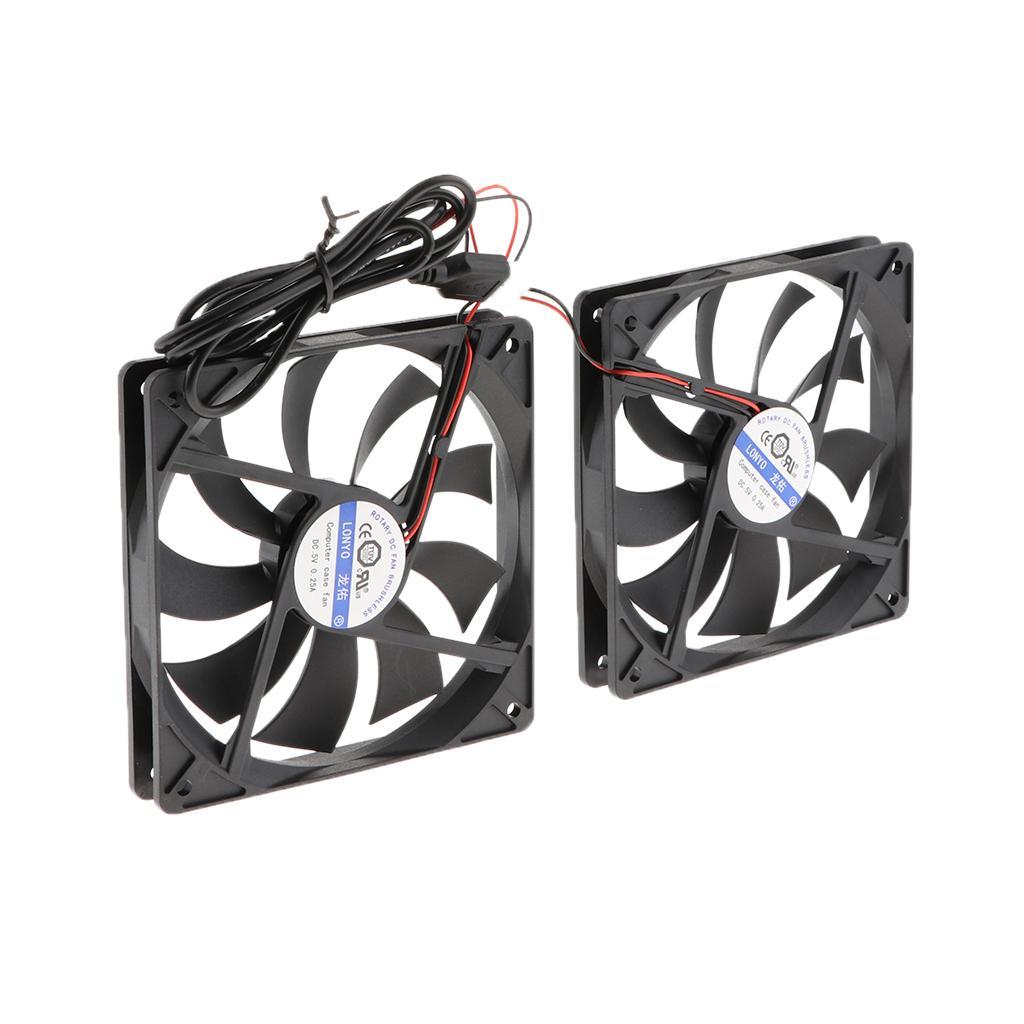 120mm USB Router Cooler for Netgear R8500/R6220/R6900/R7000 Purple