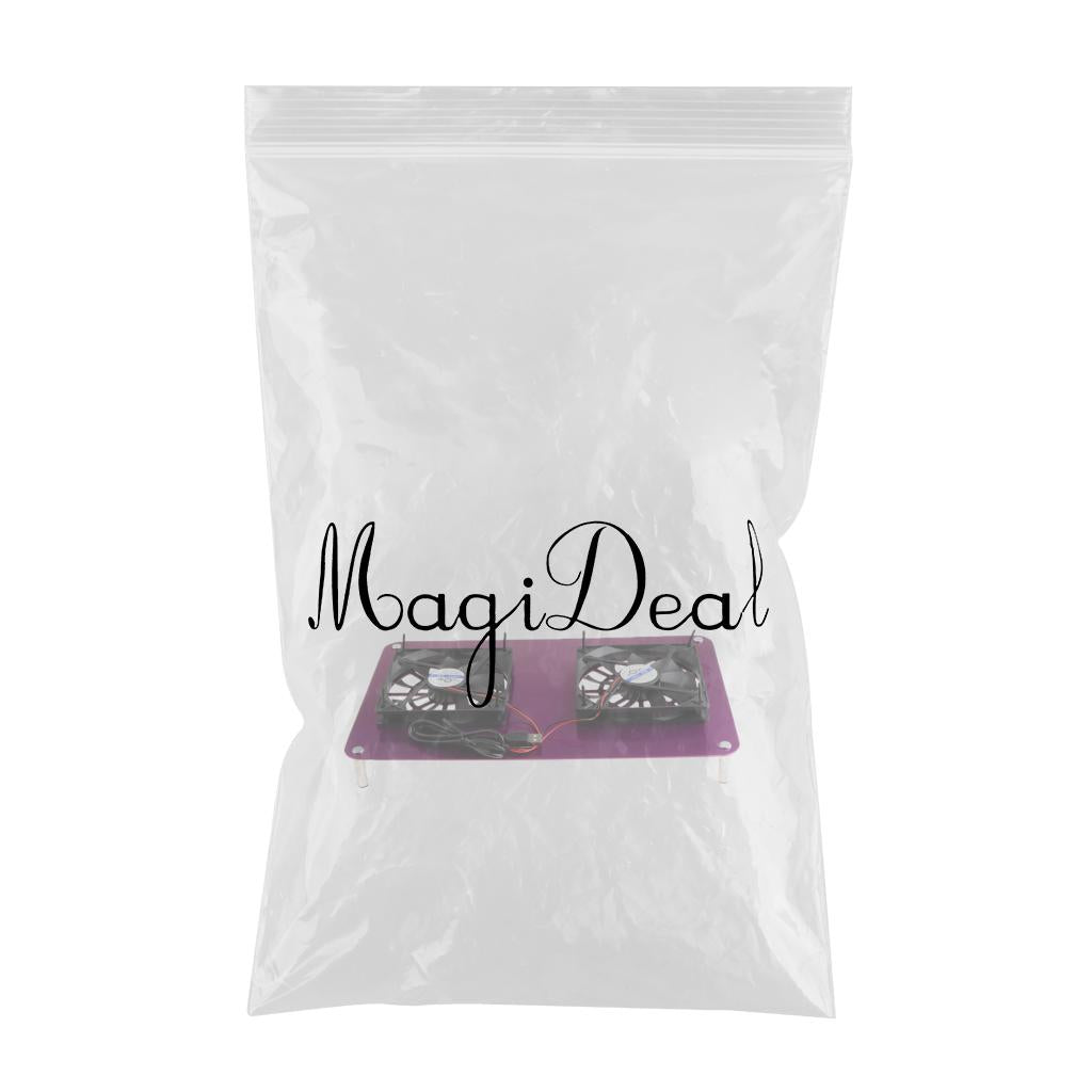 120mm USB Router Cooler for Netgear R8500/R6220/R6900/R7000 Purple