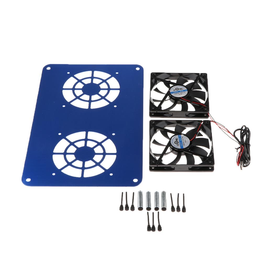 120mm USB Router Cooler for Netgear R8500/R6220/R6900/R7000 Blue