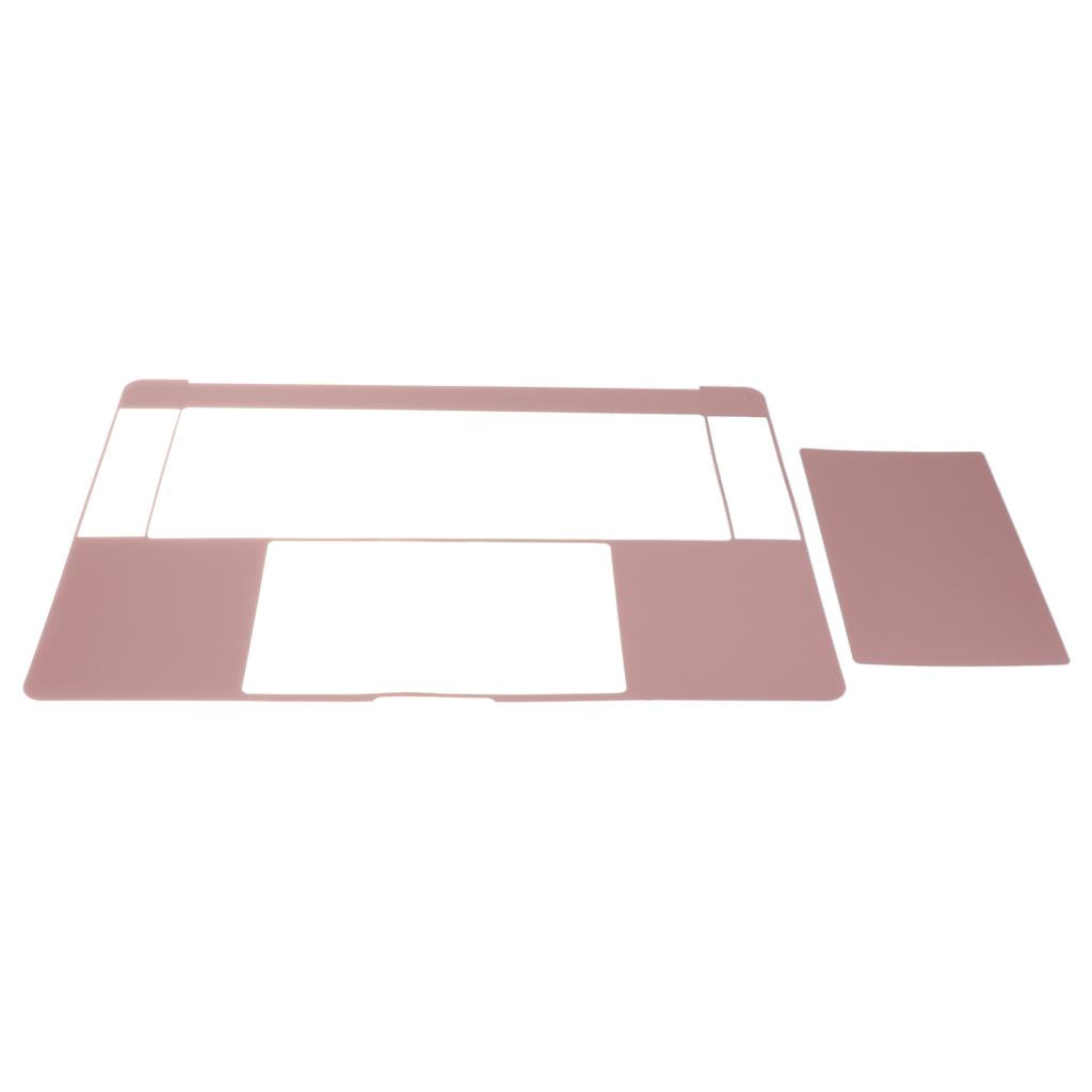 Notebook Skin Vinyl Sticker Cover for MacBook 15.4Pro(touch bar) Rose Gold