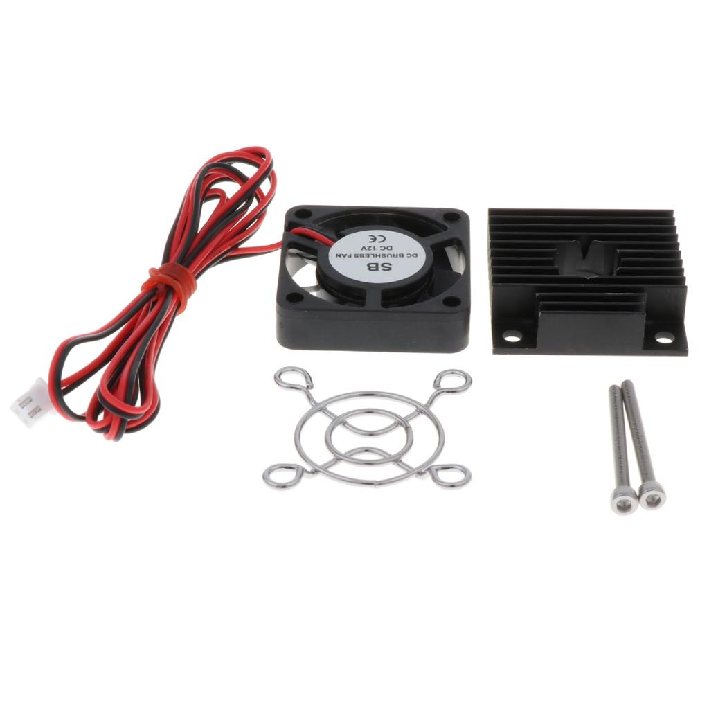 12V 40mm 4010 DC Brushless Cooling Fan Kits for 3D Printer