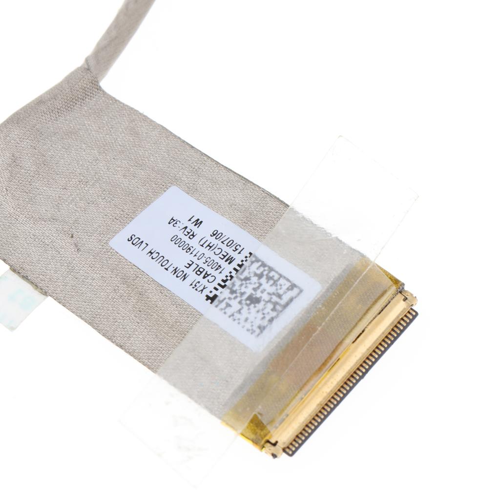 LCD Flex Video Screen Cable 40 Pin without Touch for ASUS X751 X751L F751