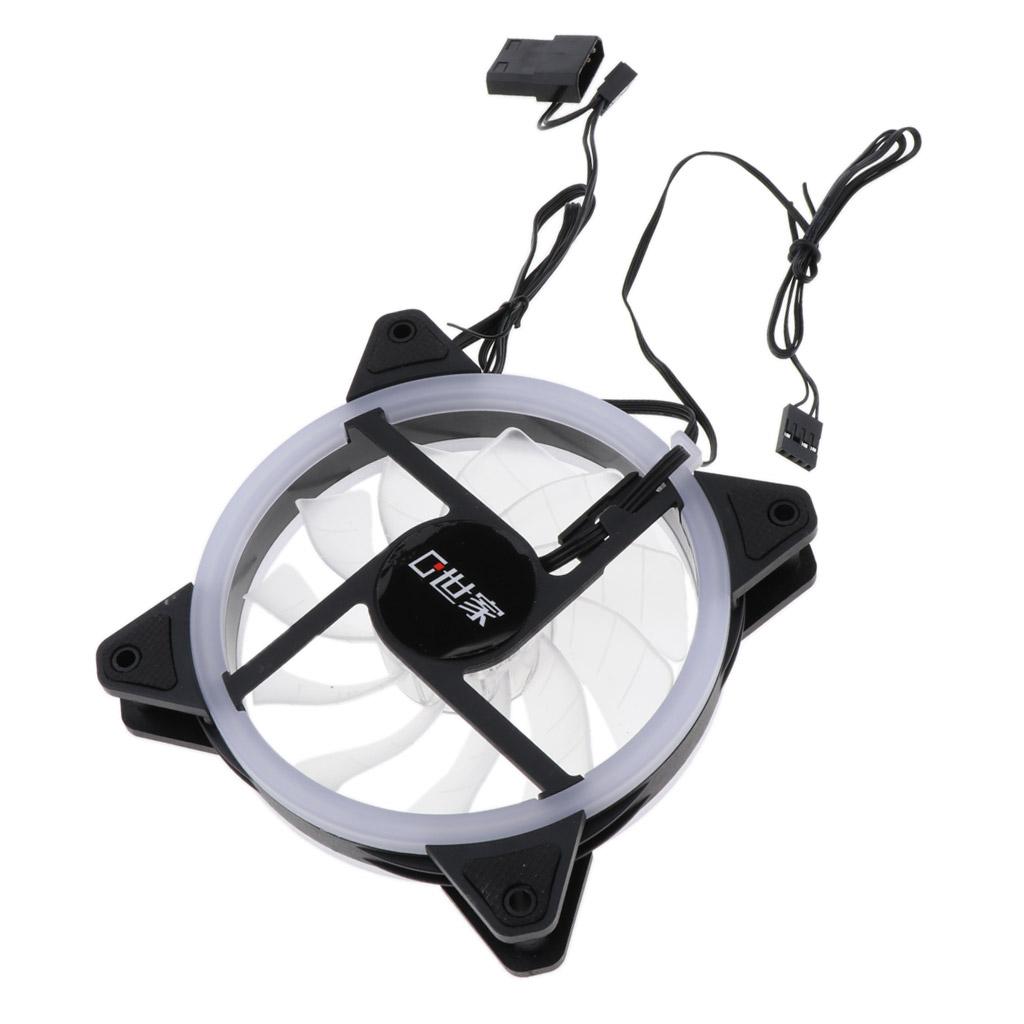 120mm RGB Case Fan Super Silent Desktop Computer Case Cooler CPU Cooling Fan