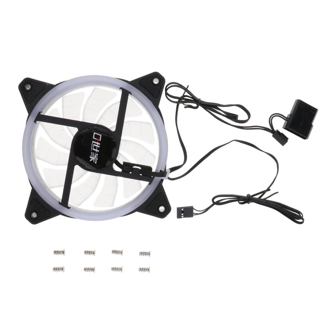120mm RGB Case Fan Super Silent Desktop Computer Case Cooler CPU Cooling Fan