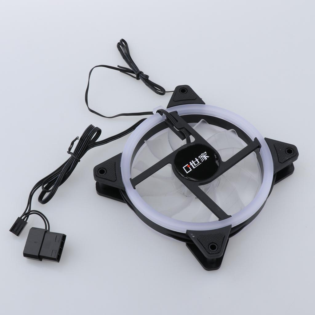 120mm RGB Case Fan Super Silent Desktop Computer Case Cooler CPU Cooling Fan