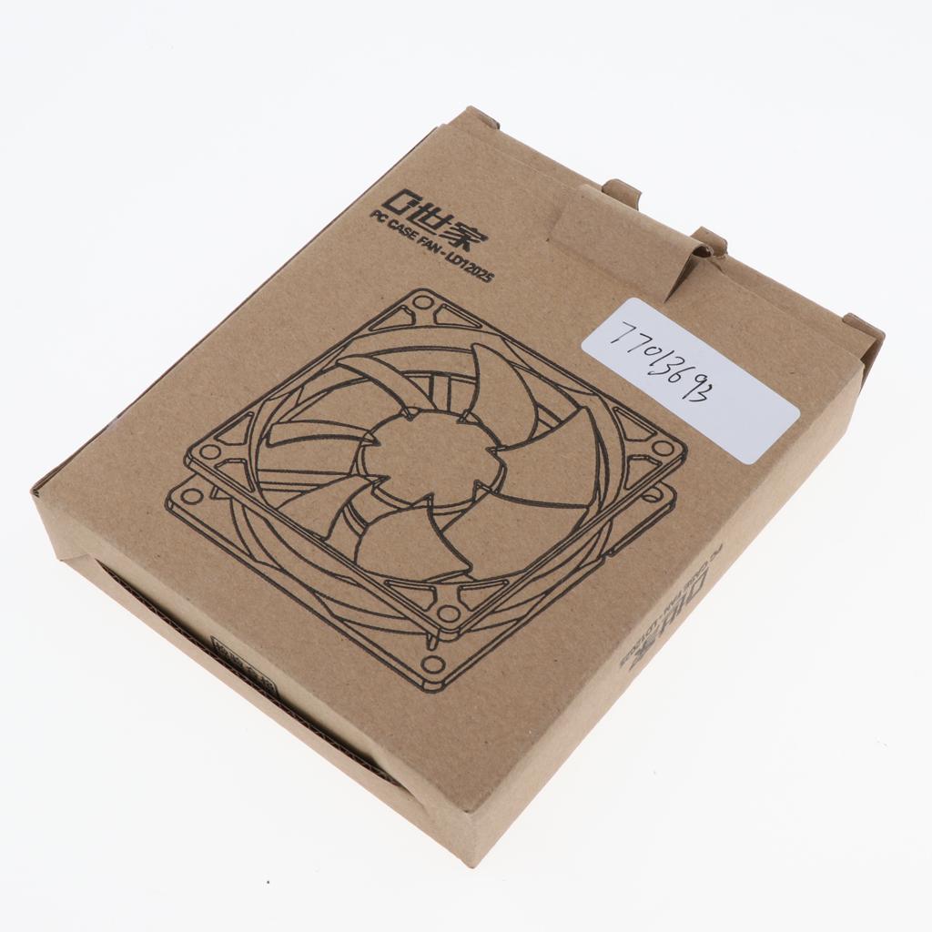 120mm RGB Case Fan Super Silent Desktop Computer Case Cooler CPU Cooling Fan