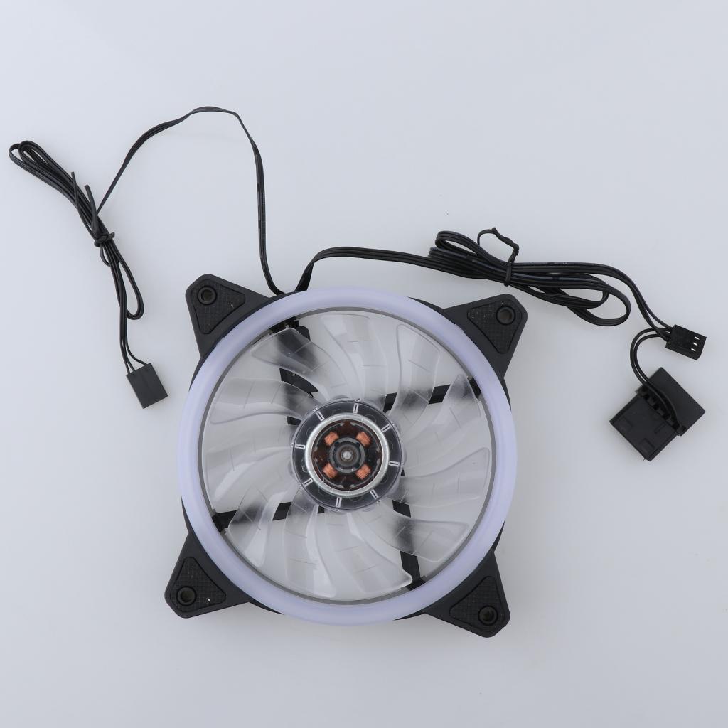 120mm RGB Case Fan Super Silent Desktop Computer Case Cooler CPU Cooling Fan