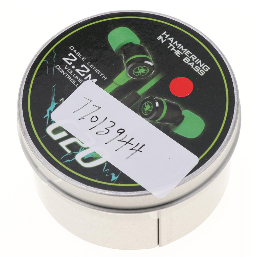 In-Ear Gaming Headphone Noise-isolating Magnetic Wire Earphone Red