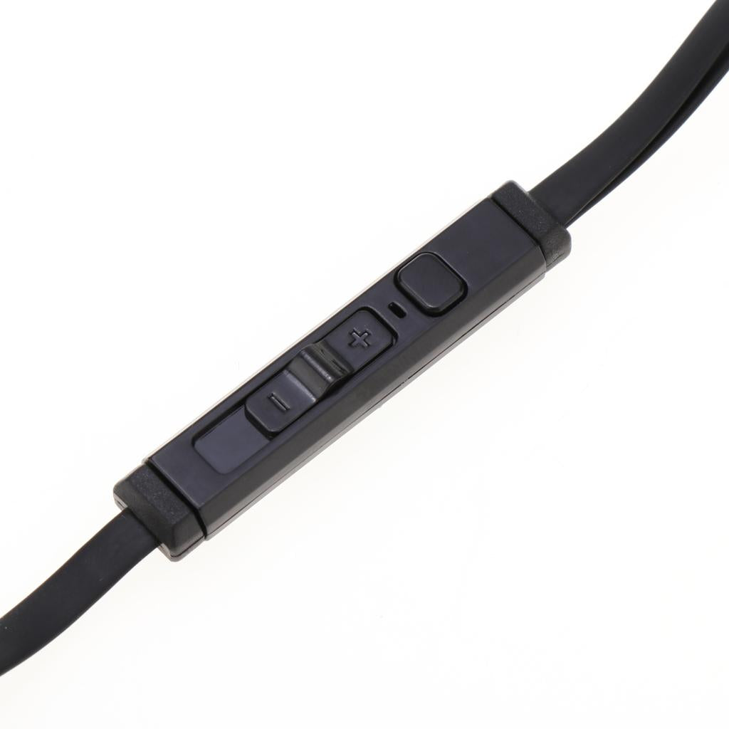 In-Ear Gaming Headphone Noise-isolating Magnetic Wire Earphone Black