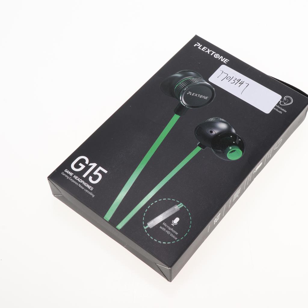 PLEXTONE G15 Wired PUBG Gaming Earphone Earbud In-ear w/ Mic for Phone Black